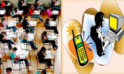 ಮೊಬೈಲಿನಲ್ಲಿ SMS ಓಕೆ. ಆದ್ರೆ ಪರೀಕ್ಷೆಯಲ್ಲಿ ಯಾಕೆ? ಮೊಬೈಲಿನಲ್ಲಿ SMS ಓಕೆ. ಆದ್ರೆ ಪರೀಕ್ಷೆಯಲ್ಲಿ ಯಾಕೆ?