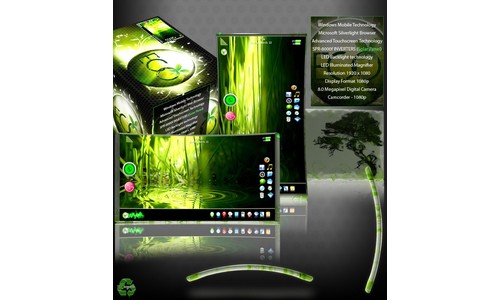 lg eco solar concept phone