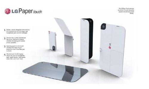 lg paper touch phone