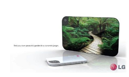 lg paper touch phone