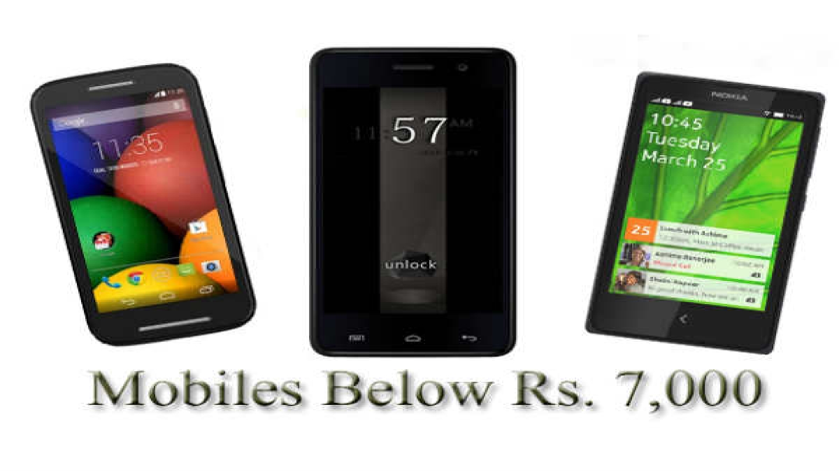 Top 10 Smartphones under rs 7000 Kannada Gizbot