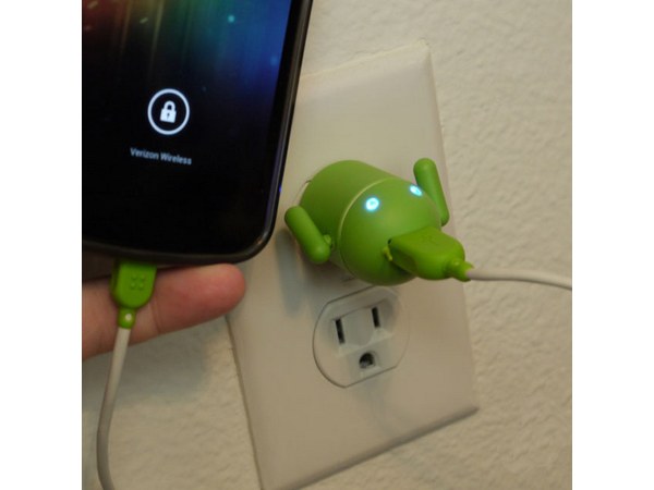 Android Robot USB Device Charger