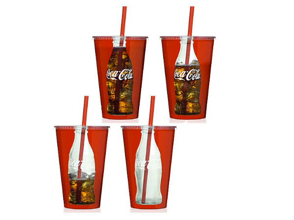 Coca-Cola Transparent Cup
