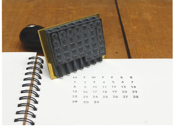 Calendar Stamp