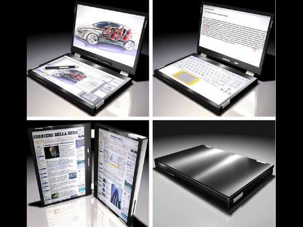 Canova’s dual screen lap top
