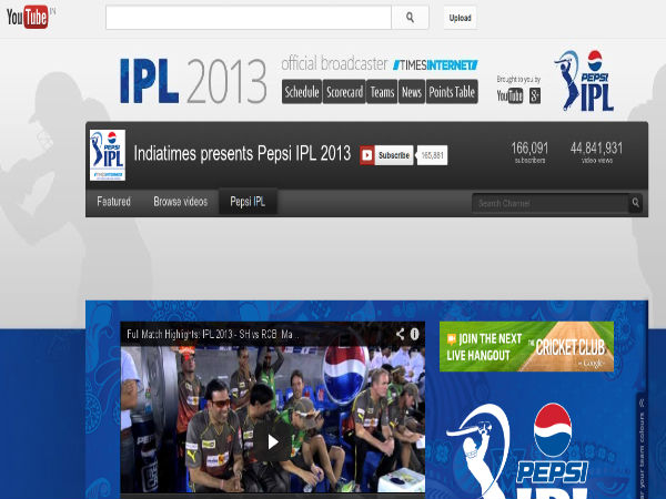 Indiatimes Youtube