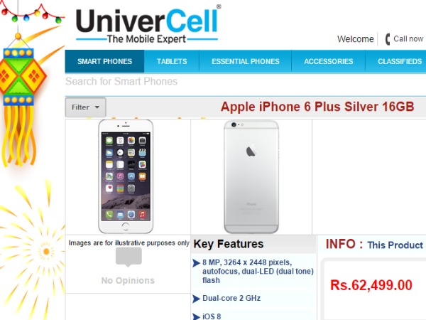 UniverCell: APPLE IPHONE 6 PLUS - GREY(16 GB - 64 GB - 128 GB)