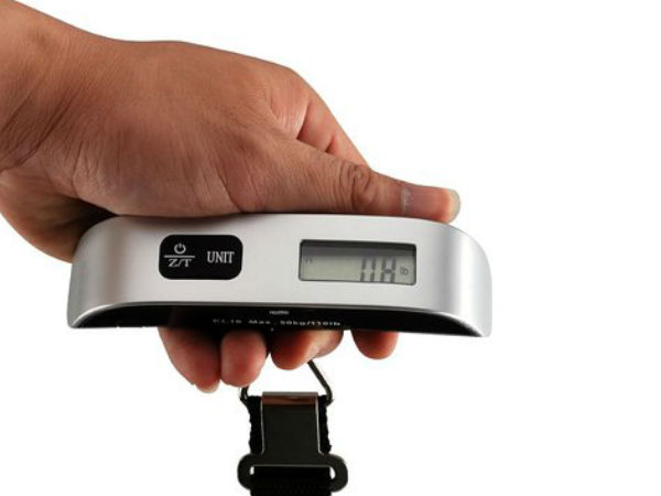 Camry 110 Lbs Luggage Scale with Temperature Sensor and Tare Function