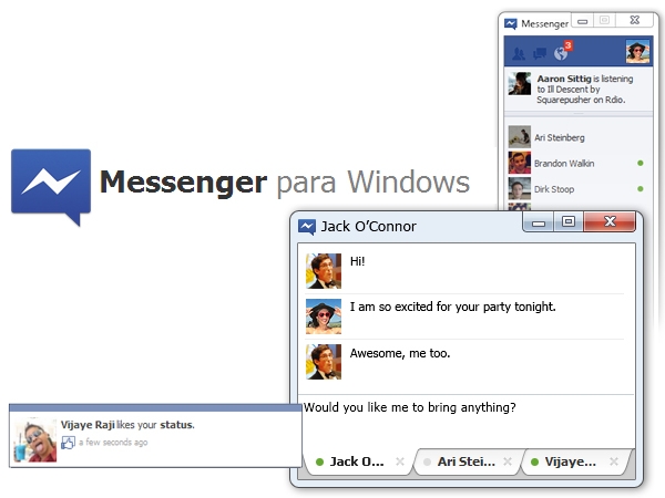 ಫೇಸ್‌ಬುಕ್ ಮೆಸೆಂಜರ್ ಇನ್ನು ಕಂಪ್ಯೂಟರ್‌ನಲ್ಲೂ