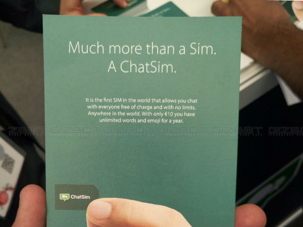 ಚಾಟ್ ಸಿಮ್: ವೈಫೈ ನೆರವಿಲ್ಲದೆ ಉಚಿತವಾಗಿ ಚಾಟ್ ಮಾಡಿ