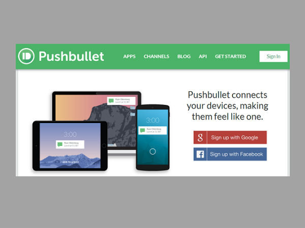 . Pushbullet.com: