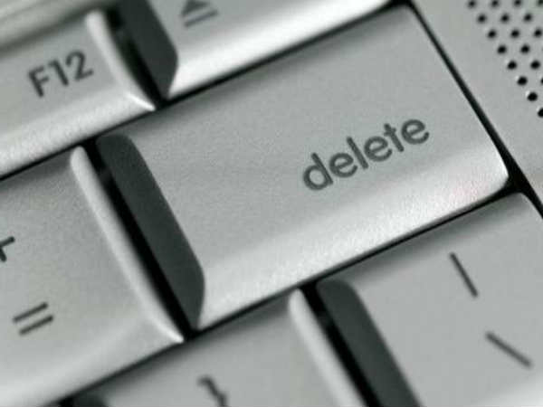 SHIFT+DELETE