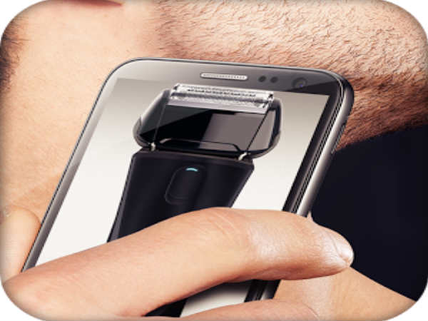 Electric razor simulator