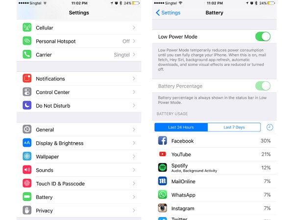 Low Power Mode
