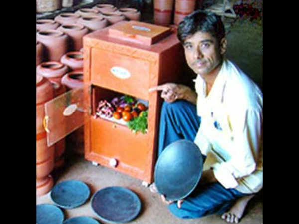 ವಿದ್ಯುತ್ ರಹಿತ ಫ್ರಿಜ್ ಮಣ್ಣಿನಿಂದ