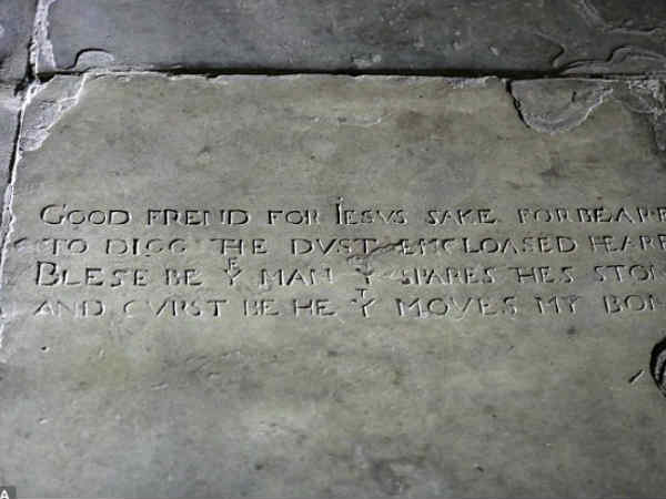 ಶೇಕ್ಸ್ಪಿಯರ್ ತಲೆಬುರುಡೆ ಪತ್ತೆಗೆ ರೆಡಾರ್