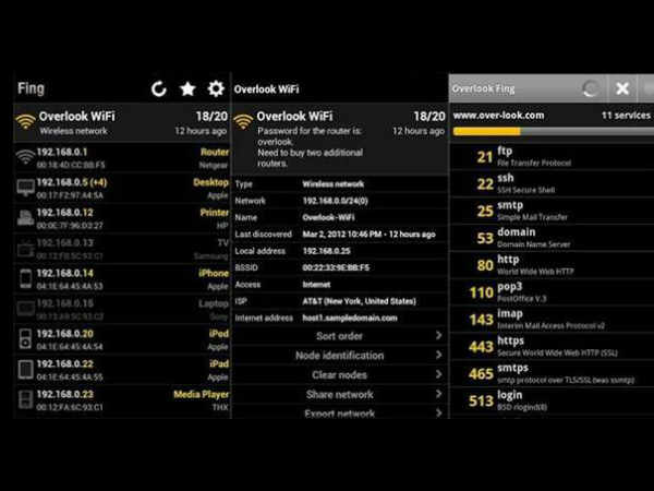 Fing Networks Tools