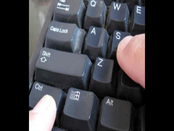 Ctrl + S