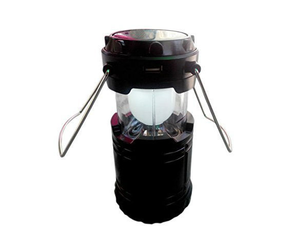 Kartfy LED Solar Emergency Light Lantern + USB Mobile Charger