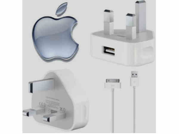 ಆಪಲ್ ಚಾರ್ಜರ್ ಮತ್ತು USB