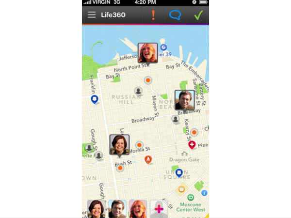 Life360 ಆಪ್ನಲ್ಲಿ ಖಾತೆ ಓಪನ್ ಮತ್ತು ವ್ಯವಸ್ಥೆ