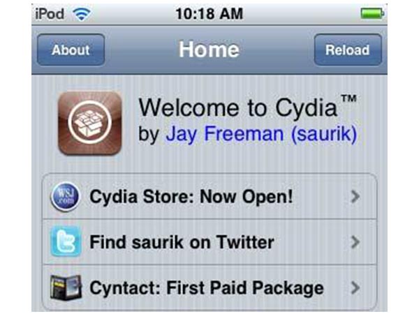 Cydia App ಡೌನ್ಲೋಡ್ ಮಾಡಿ