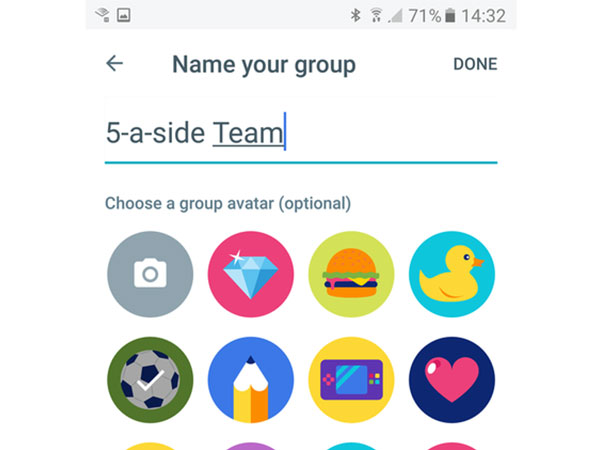ಹಂತ 7ː ಗ್ರೂಪ್ ಚಾಟಿಂಗ್ ಆರಂಭಿಸಿ