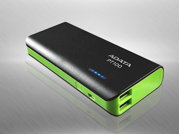 ADATA PT100 10000mAH ಪವರ್ ಬ್ಯಾಂಕ್