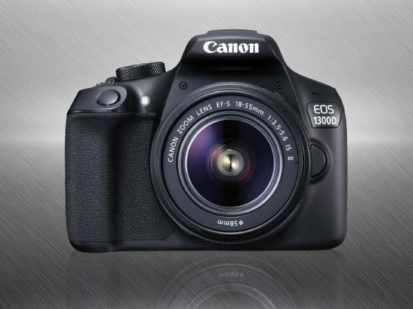 ಕ್ಯಾನನ್ EOS 1300D 18MP Digital SLR Camera (Black) with 18-55mm ISII Lens, 16GB Card and Carry Case