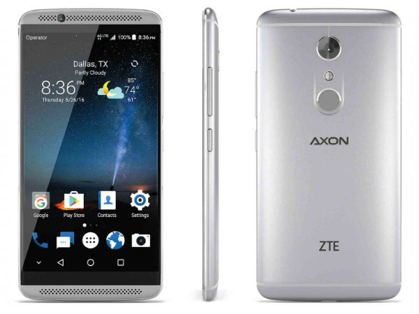 #3 ಜೆಡ್ಟಿಇ ಆಕ್ಸನ್ ಪ್ರೀಮಿಯಮ್ (ZTE Axon 7 Premium Version)