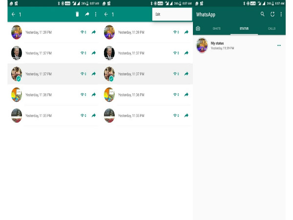 ವಾಟ್ಸ್ಆಪ್ ಮೇಸೆಜ್ ಎಡಿಟ್ ಮಾಡಬಹುದು, ಸ್ಟೆಟಸ್ ಶೇರ್ ಮಾಡಬಹುದು...! 