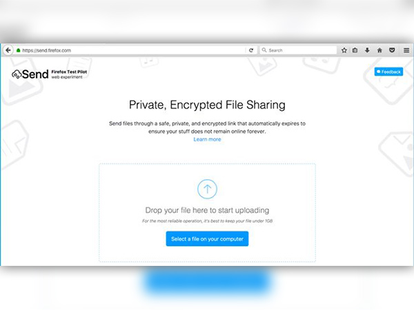 ಫೈರ್ ಫಾಕ್ಸ್ ಸೆಂಡ್: ಅತೀ ದೊಡ್ಡ ಫೈಲ್ ಗಳನ್ನು ಸೆಂಡ್ ಮಾಡಲು..! ಫೈರ್ ಫಾಕ್ಸ್ ಸೆಂಡ್: ಅತೀ ದೊಡ್ಡ ಫೈಲ್ ಗಳನ್ನು ಸೆಂಡ್ ಮಾಡಲು..!