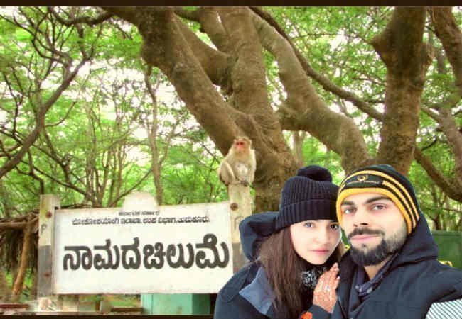 ಎಲ್ಲೆಡೆ ವೈರಲ್ ಆಗಿವೆ 'ವಿರುಷ್ಕಾ' ಹನಿಮೂನ್ ಸೆಲ್ಫಿ ಎಡಿಟ್ ಚಿತ್ರಗಳು!!. ಎಲ್ಲೆಡೆ ವೈರಲ್ ಆಗಿವೆ 'ವಿರುಷ್ಕಾ' ಹನಿಮೂನ್ ಸೆಲ್ಫಿ ಎಡಿಟ್ ಚಿತ್ರಗಳು!!.