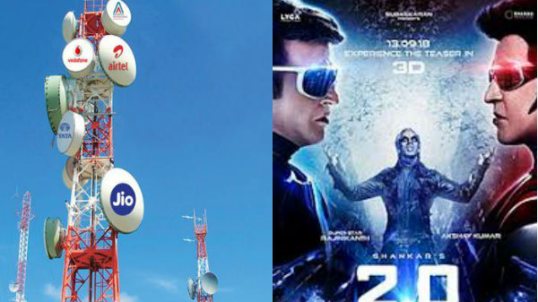 ರಜಿನಿಯ 2.0 ಸಿನಿಮಾ ಬಿಡುಗಡೆ ಮಾಡದಂತೆ ಟೆಲಿಕಾಂ ಕಂಪೆನಿಗಳ ತಕರಾರು!! ರಜಿನಿಯ 2.0 ಸಿನಿಮಾ ಬಿಡುಗಡೆ ಮಾಡದಂತೆ ಟೆಲಿಕಾಂ ಕಂಪೆನಿಗಳ ತಕರಾರು!!