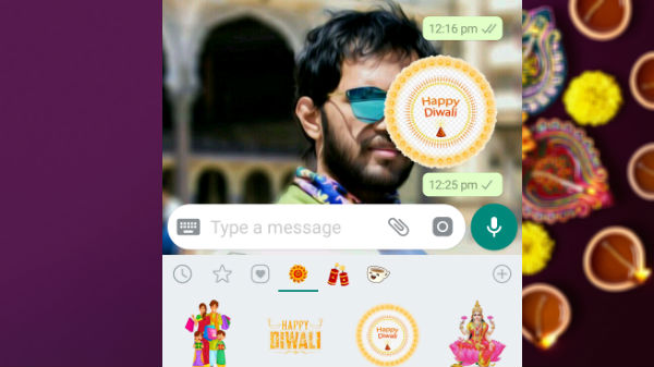 ಈಗ ದೀಪಗಳ ಹಬ್ಬವನ್ನು ಸ್ಟಿಕ್ಕರ್ ಜತೆ ಆಚರಿಸಿ
