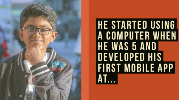 13ನೇ ವಯಸ್ಸಿಗೇ ದುಬೈನಲ್ಲಿ ಸಾಫ್ಟ್ವೇರ್ ಕಂಪೆನಿ ಒಡೆಯನಾದ ಭಾರತೀಯ! 13ನೇ ವಯಸ್ಸಿಗೇ ದುಬೈನಲ್ಲಿ ಸಾಫ್ಟ್ವೇರ್ ಕಂಪೆನಿ ಒಡೆಯನಾದ ಭಾರತೀಯ!