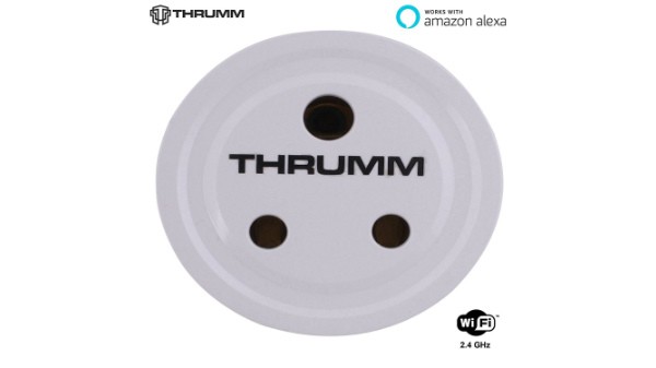 Thrumm ವೈ-ಫೈ ಸ್ಮಾರ್ಟ್ ಪ್ಲಗ್ (ವೈಟ್)