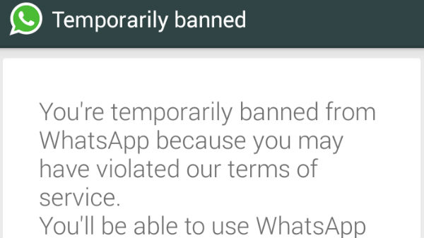 ನಿಮ್ಮ 'ವಾಟ್ಸ್ಆಪ್' ನಂಬರ್ ಬ್ಲಾಕ್ ಆಗಲು ಕಾರಣ ಏನು ಗೊತ್ತಾ?