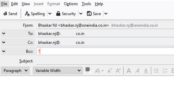 ಇಮೇಲ್ನಲ್ಲಿ BCC, ಏನಿದು ಗೊತ್ತಾ?