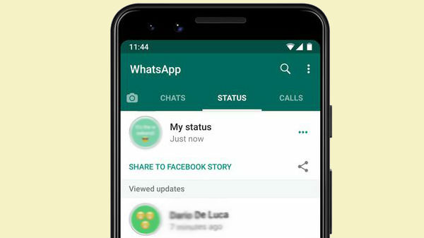 ವಾಟ್ಸಪ್ ಸ್ಟೇಟಸ್ನಲ್ಲಿ ಬದಲಾವಣೆ!..ಕಾಣಿಸಿಕೊಳ್ಳಲಿದೆ ಹೊಸ ಫೀಚರ್! ವಾಟ್ಸಪ್ ಸ್ಟೇಟಸ್ನಲ್ಲಿ ಬದಲಾವಣೆ!..ಕಾಣಿಸಿಕೊಳ್ಳಲಿದೆ ಹೊಸ ಫೀಚರ್!