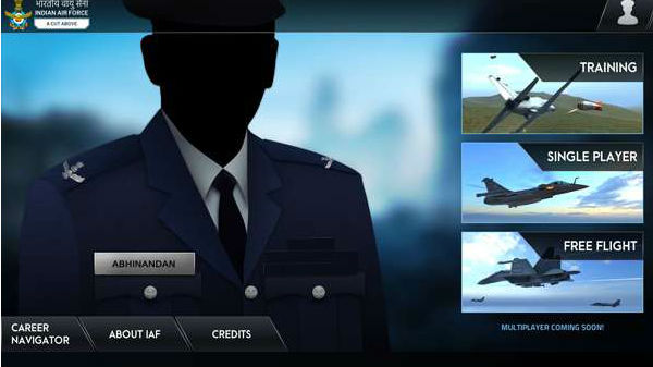 ಭಾರತೀಯ ವಾಯುಸೇನೆಯಿಂದ ಹೊಸ ಆನ್‌ಲೈನ್ ಗೇಮ್!..ನೀವೇ ಈಗ ಅಭಿನಂದನ್!