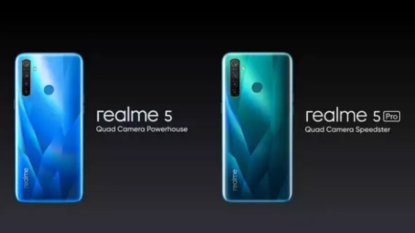 'ರಿಯಲ್‌ ಮಿ 5' ಮತ್ತು 'ರಿಯಲ್ ಮಿ 5 ಪ್ರೊ' ಬಿಡುಗಡೆ!.ಆರಂಭಿಕ ಬೆಲೆ 9,999ರೂ!
