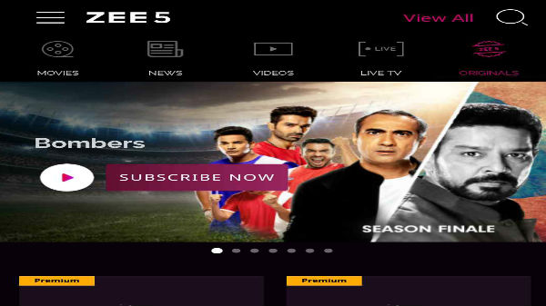 ZEE5 ವಿಶೇಷತೆ