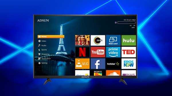 Adsun 50 ಇಂಚಿನ LED 4K TV