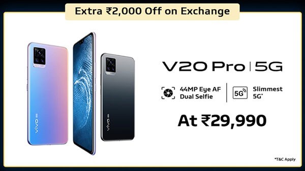ವಿವೋ V20 ಪ್ರೊ 5G