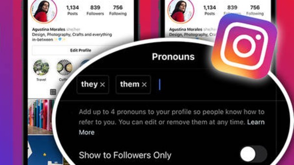 Instagram ಪ್ರೊಫೈಲ್ಗೆ ಸರ್ವನಾಮಗಳನ್ನು ಸೇರಿಸುವುದು ಹೇಗೆ?