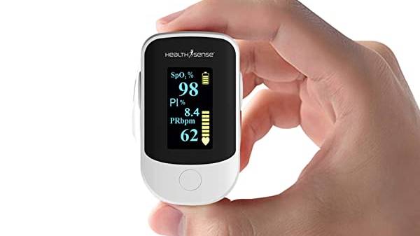 HealthSense Accu-Beat FP 910 ಫಿಂಗರ್ಟಿಪ್ ಪಲ್ಸ್ ಆಕ್ಸಿಮೀಟರ್
