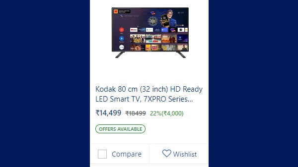 ಕೊಡಕ್ 80 cm (32 ಇಂಚು) HD ರೆಡಿ LED ಸ್ಮಾರ್ಟ್ ಟಿವಿ