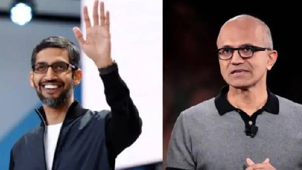 ಪದ್ಮ ಪ್ರಶಸ್ತಿ 2022: ಸತ್ಯ ನಾಡೆಲ್ಲಾ ಮತ್ತು ಸುಂದರ್ ಪಿಚೈ ಪ್ರಶಸ್ತಿಗೆ ಭಾಜನ ಪದ್ಮ ಪ್ರಶಸ್ತಿ 2022: ಸತ್ಯ ನಾಡೆಲ್ಲಾ ಮತ್ತು ಸುಂದರ್ ಪಿಚೈ ಪ್ರಶಸ್ತಿಗೆ ಭಾಜನ