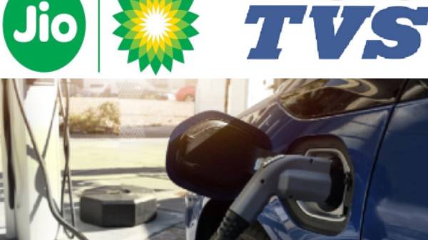 ಎಲೆಕ್ಟ್ರಿಕ್ ಚಾರ್ಜಿಂಗ್ ಸ್ಟೇಷನ್ ಸ್ಥಾಪನೆಗೆ ಜಿಯೋ ಬಿಪಿ ಮತ್ತು ಟಿವಿಎಸ್ ಒಪ್ಪಂದ